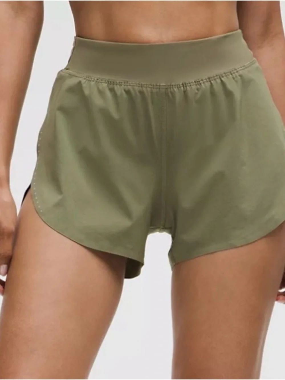 lululemon athletica Fast and Free Athletic Shorts Bay Leaf